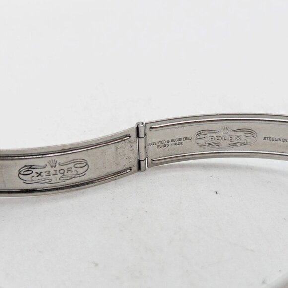 Estate ROLEX AIRKING 34mm PINK SS Ladies Watch SERVICED - Picture 8 of 9